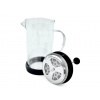 GGV Kanvica na kávu, French press, čaj 600 ml sklo + nerez