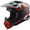 Prilba LS2 MX703 X-FORCE CARBON VICTORY Red White-06 Veľkosť: S (55-56 cm)