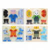 CreativeToys Drevená vkladačka - prezliekanie zvieratka