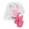 Pyžamo, župán - Cool Club Pairing Veľkosť 116 biela, ružová, strieborná, viacnásobná (Cool Club Long Piegram Pime Pie Peppa R 116)