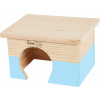 Zolux Home Color Domček drevený pravouhlý S 11 x 18 x 14 cm