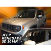 Deflektory na Jeep Renegade od 2014 (predné)