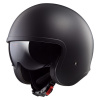 LS2 Helmets LS2 OF599 SPITFIRE Matt Black - LS2 OF599 SPITFIRE SINGLE MONO MATT BLACK S 305991011