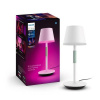 Philips HUE 8719514404571 Stolná lampička Philips HUE GO LED 6,2W, 2000-6500K+RGB, 530lm, IP54, biela