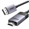 UGREEN Kábel DisplayPort pre HDMI 8K 60Hz 2m k počítaču a monitoru