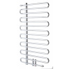 pre ústredné vykurovanie Anima Ricordi 1050 x 600 mm BR6001050CR