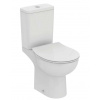 Ideal Standard Eurovit+ WC kombi s doskou SoftClose, vario odpad, spodné napúšťanie, RimLS+, biela W007501