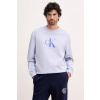 Bavlnená mikina Calvin Klein Jeans LV04RD242G modrá L