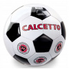 Lopta MONDO futbalová lopta CALCETTO veľkosť 4. biela