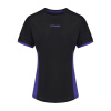 Sondico Football T-Shirts Womens Black/Purple 10 (38)