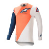 Motokrosový dres Alpinestars Supertech Blaze biela L Pánska