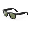 Meta RAY-BAN Meta Wayfarer (Large) Smart Glasses - Shiny Black, G15 Green