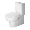 Duravit SET 3v1 WC-kombi DURA STYLE Basic s Rimless + nádržka + sedátko so SoftClose 372754