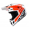 KENNY Performance 24 White Red Prilba - XS