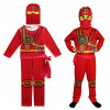 Kostým pre chlapca- Ninja šaty maskovať ninjago kai 128/134 (Ninja šaty maskovať ninjago kai 128/134)