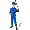 Kostým pre chlapca- Policajt outfit 4-6 rokov - mikina, nohavice, klobúk (Policajt outfit 4-6 rokov - mikina, nohavice, klobúk)
