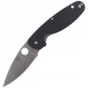 Turistický nôž Spyderco C245GP (Spyderco dôraz na čierny nôž G-10)