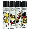 Zapaľovač Clipper Séria 50´S LOVE 2 po 4 kusy
