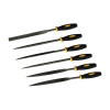 Stavtool P18801 Sada jehlových pilníků 6 dílů | 140 mm