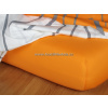 Textil 4 hotels Oranžové jersey prostěradlo TH0091