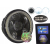 Svetlo 5,75 palca s DRL Anti-Scratch OSRAM LED 144 lm/W pre Harley Indian