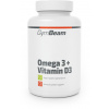 GymBeam Omega 3 + Vitamín D3, 90 kapsúl