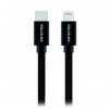 Swissten 71525201 Datový, Textile USB-C / Lightning, 1,2m, černý