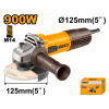 Uhlová brúska INGCO AG90028E INDUSTRIAL 900 W 125 mm