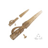 Zfish Závesky Lead Clip Set & Tail Rubber Cone 6 ks