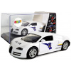 mamido Auto Sports Police Powered Sound Light White