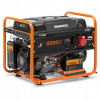 Prenosný trojfázový generátor Daewoo 6500 W benzín