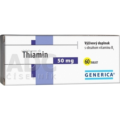 GENERICA Thiamin 50 mg 60 tabliet