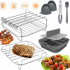 Fritéza air fryer YOLPHA akcesoriów do frytkownicy 0 W