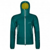 Ortovox WESTALPEN SWISSWOOL JACKET M pacific green XL; Zelená bunda