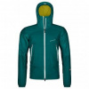 Ortovox WESTALPEN SWISSWOOL JACKET M pacific green S; Zelená bunda