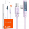 Kábel McDodo USB typ C - USB typ C 1,8 m fialový