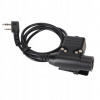 U94 PTT ADAPTÉR PRE SLÚCHADLÁ KENWOOD KPG TH TK, 90 cm