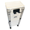 JRL Professional Kadernícky pojazdný vozík JRL Barber trolley White