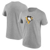 Fanatics Pánské tričko Pittsburgh Penguins NHL Primary Logo Graphic T-Shirt Sport Gray Heather Veľkosť: S