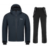 Pánský lyžařský komplet Turnau BLK 4XL + Rhea BLK 5XL