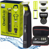 Holiaci strojček Philips One Blade Pro 360 Tvár + Telo + Puzdro