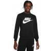 Chlapčené mikiny Nike Kids Sportswear Club Fleece - black/white - Čierny (XS)