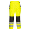 PORTWEST Kalhoty PW386 Hi-Vis do pasu, do deště, dámské POR-PW386YBRXXL 2XL Žlutá/černá