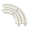 Gardinia Vikierový oblúk 3pojazdový GE3 biely, 18,5 x 18,5 cm
