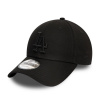 New Era 9FORTY Adjustable Cap LA Black / Black One Size