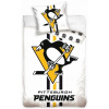 TipTrade obliečky NHL Pittsburgh Penguins biele 140x200 70x90