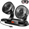 USB CHLADENIE CAR FAN 12V 2 RYCHL.