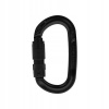 Oválna karabína Singing Oval Oxy triple lock blac