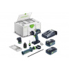 FESTOOL TDC 18/4 5,0/4,0 I-Set Aku. vŕtací skrutkovač QUADRIVE 577612