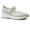 RIEKER N4382-60 beige, dámská obuv vel.42